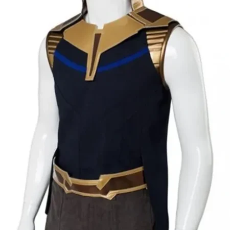 Avengers Infinity War Thanos Leather Vest webp