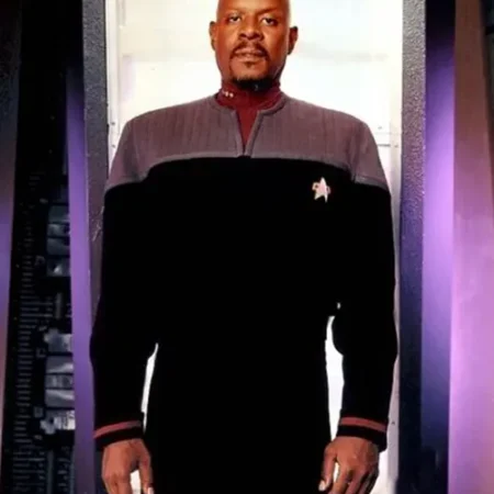 Avery Brooks Star Trek Deep Space Nine Uniform Jacket webp