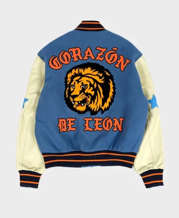 Awake NY Corazon Varsity Jacket Back