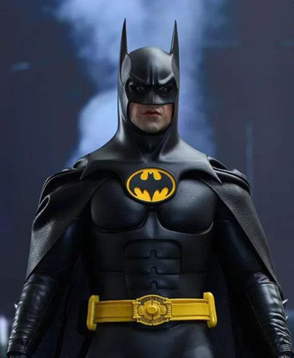 Batman Lego PU Leather Jacket webp