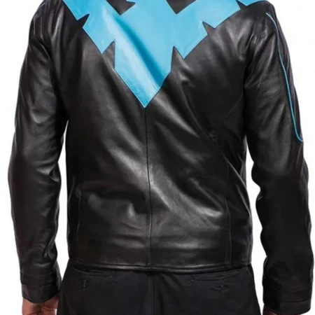 Batman Nightwing Arkham Knight Jacket Back webp