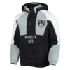 Body Check Brooklyn Nets Half Zip Hoodie Jacket 600x729