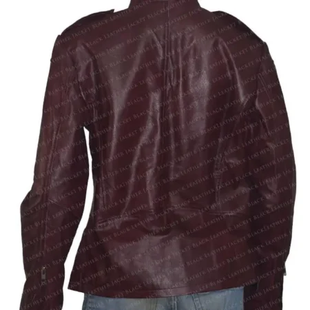 Buy Erin Lindsay TV Series Chicago PD Sophia Bush Maroon Leather Jacket webp