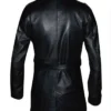 Buy Sophia Bush TV Series Chicago PD Erin Lindsay Black Faux Leather Coat webp