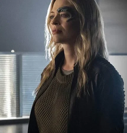 Buy Star Trek Picard Jeri Ryan Leather Jacket webp