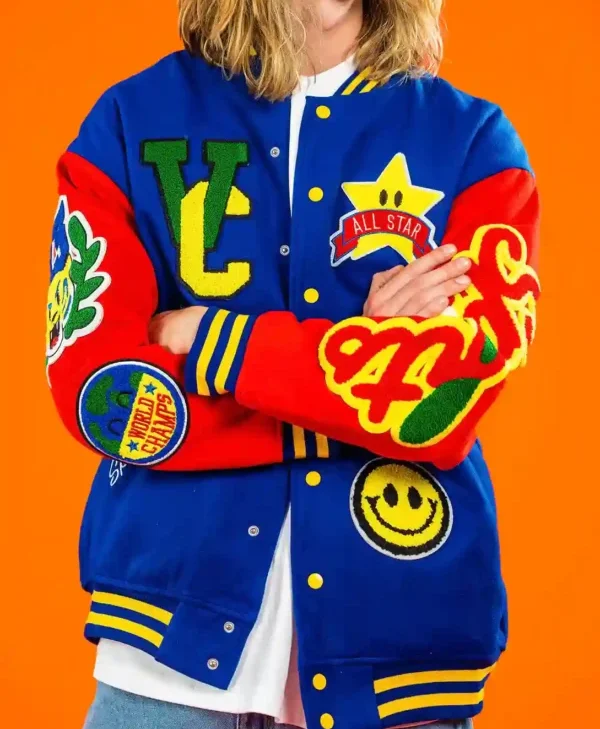 Buy The Play Cool Varsity Bomber Jacket