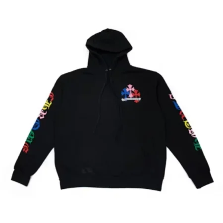 Chrome Hearts Multi Color Cross Cemetery Hoodie