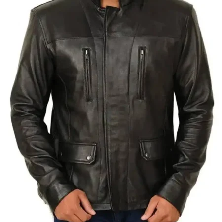 Dark Matter Anthony Lemke Leather Jacket webp