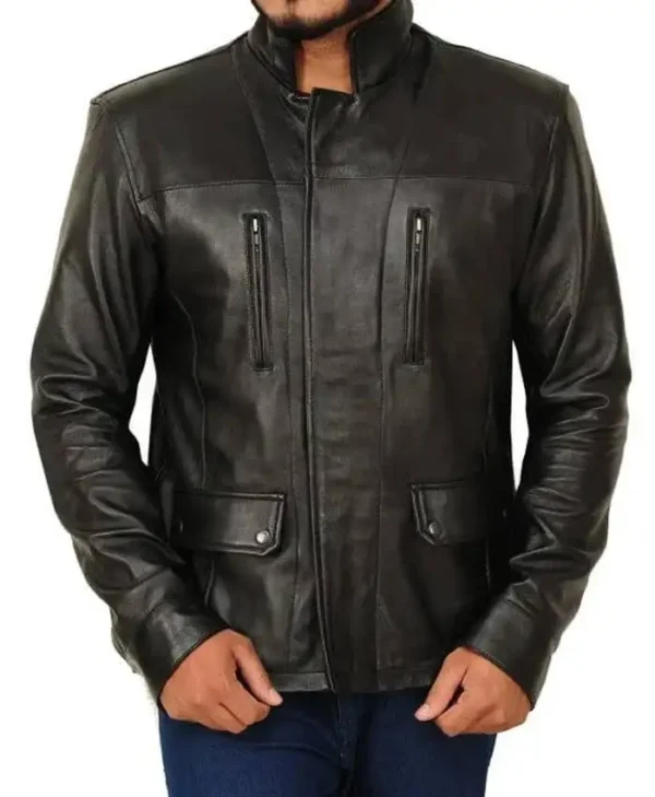 Dark Matter Anthony Lemke Leather Jacket webp