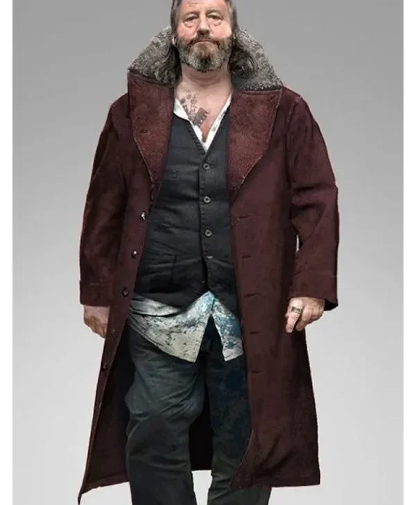 Detroit Become Human Hank Anderson Trench Coat webp