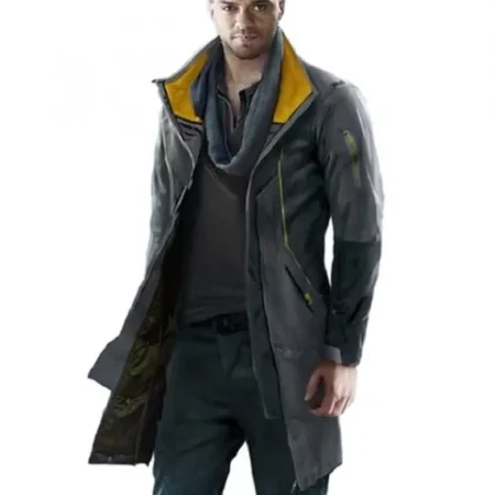 Detroit Become Human Markus Trench Coat webp