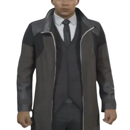 Detroit Become Human Markus Trench Coat sale webp