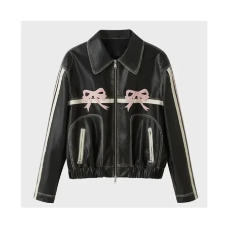 Diddi Moda Bow Black Jacket