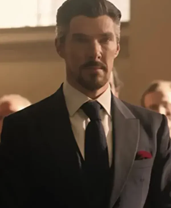 Doctor Strange 2 Dr Stephen Black Blazer Coat webp