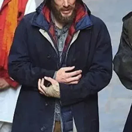 Doctor Strange Benedict Cumberbatch Blue Cotton Coat webp