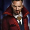 Doctor Strange Benedict Cumberbatch Long Red Coat webp