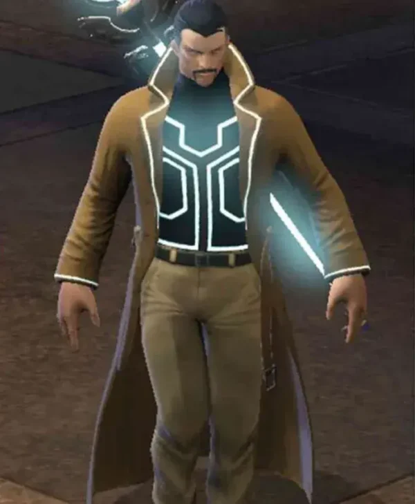 Doctor Strange Fear Itself Brown Trench Coat webp