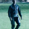 Don Cheadle Endgame Black Bomber Jacket webp