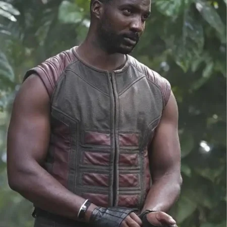 Eme Ikwuakor Inhumans Leather Vest webp