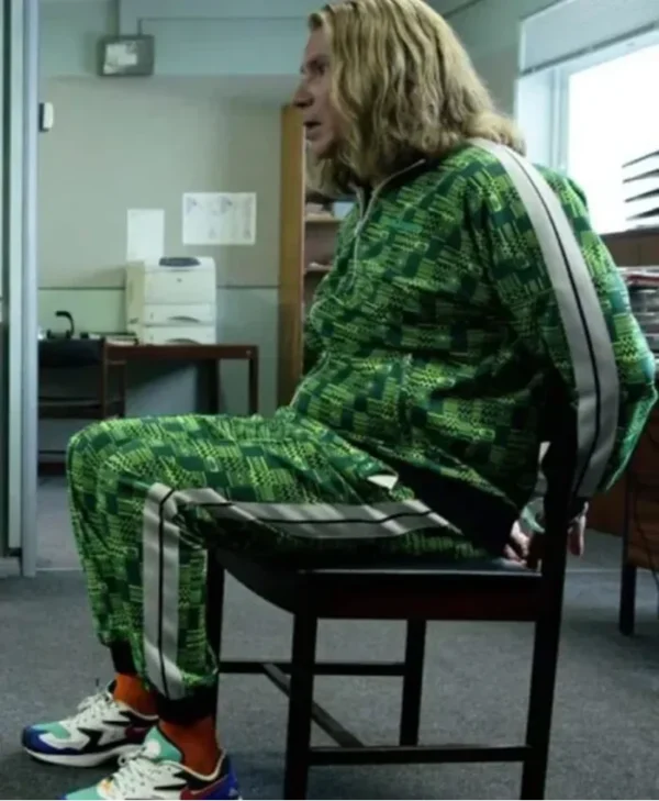 Eurovision Song Contest Lars Erickssong Green Track Suit webp