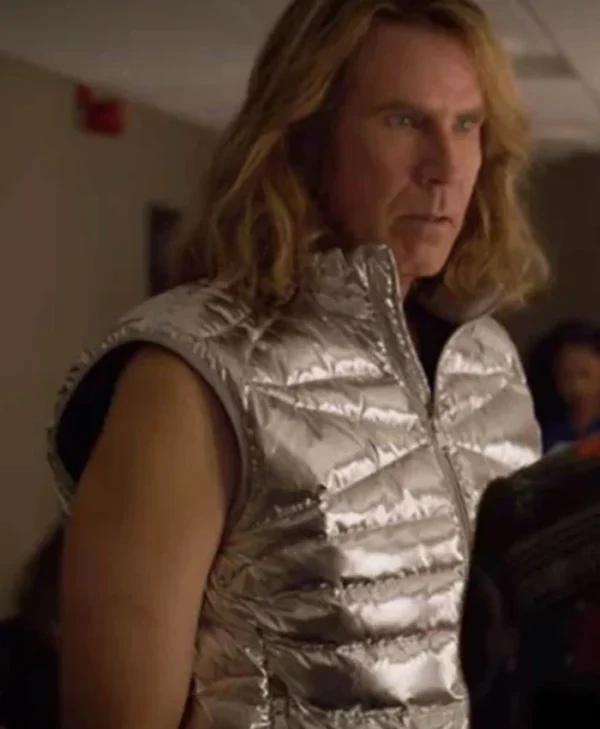 Eurovision Song Contest Will Ferrell Silver Vest webp