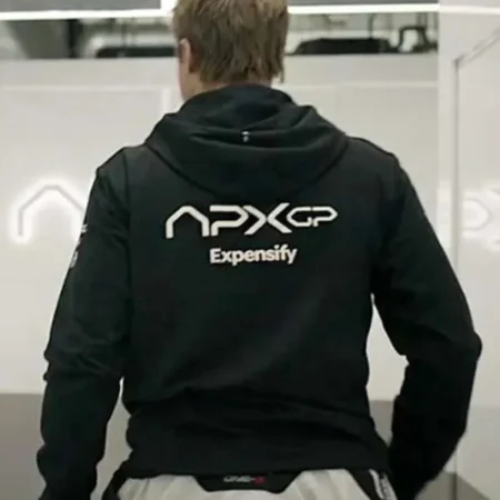 F1 2025 Brad Pitt Black Hoodie