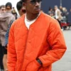 F1 The Movie 2025 Joshua Pearce Orange Jacket