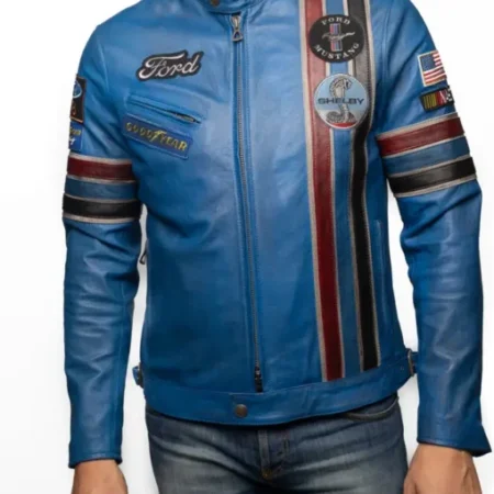 Ford Mustang Shelby Leather Jacket