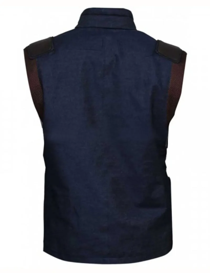 Guardians of Galaxy Vol 2 Rocket Raccoon Blue Vest back webp