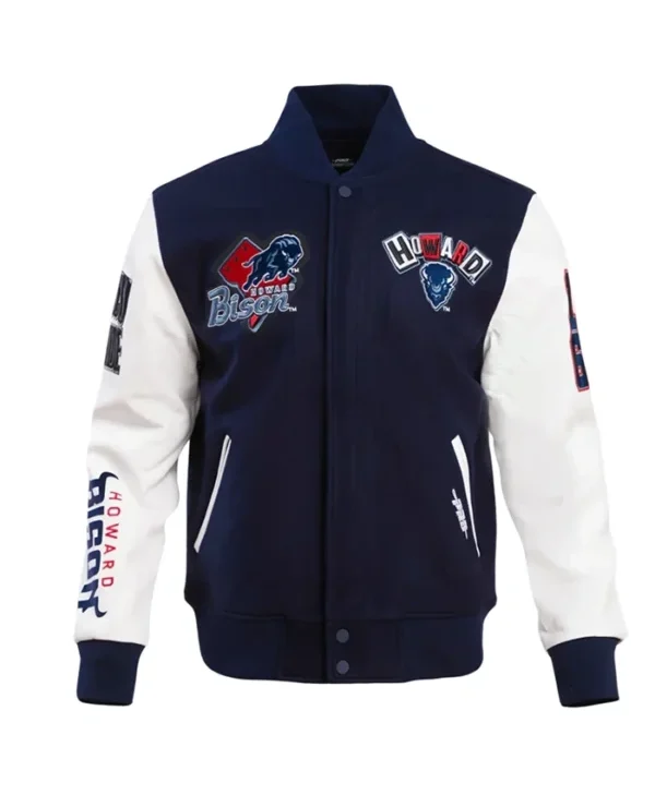 Howard Bison Wool Varsity Jacket