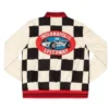 IMS Indianapolis 500 Checkered Varsity Jacket Backside