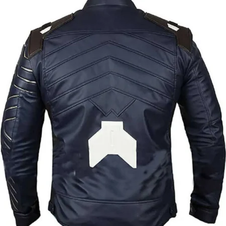 Infinity War Bucky Barnes Jacket Back webp