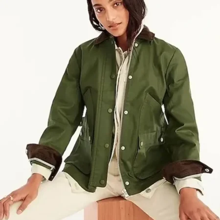 J Crew Barn Green Jacket