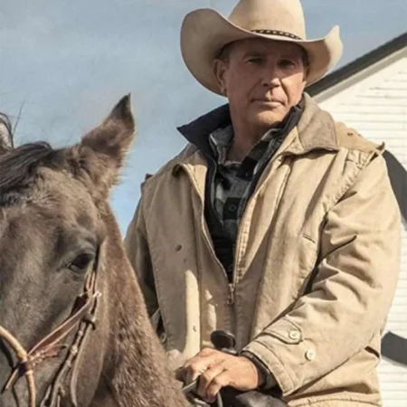 John Dutton Yellowstone Western Jacket webp