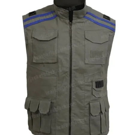 Johnny Cage Video Mortal Kombat 11 Andrew Bowen Cotton Green Vest webp