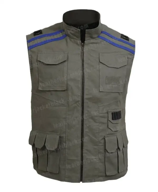 Johnny Cage Video Mortal Kombat 11 Andrew Bowen Cotton Green Vest webp