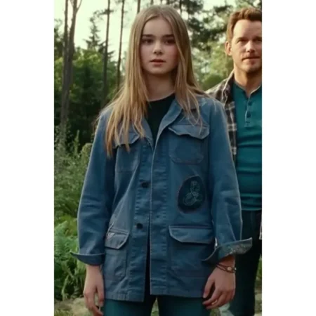 Jurassic World Dominion Isabella Sermon Denim Blue Jacket