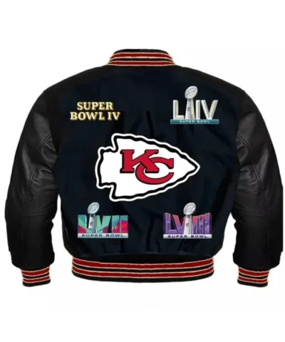 Kansas City Chiefs Champions Varsity Jacket Back