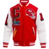 Kansas City Chiefs Red Varsity Jacket