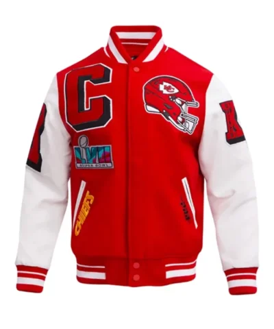 Kansas City Chiefs Red Varsity Jacket