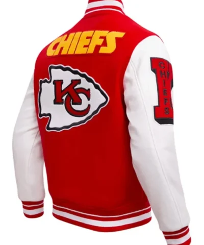 Kansas City Chiefs Red Varsity Jacket For Sale