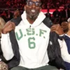 Kevin Garnett USF Bill Russell Hoodie White 600x729