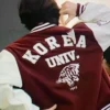 Korea University Varsity Jacket Product Image