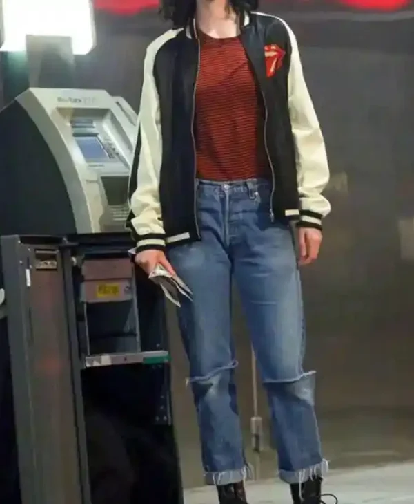 Krysten Ritter Jessica Jones Rolling Stones Bomber Jacket