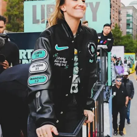 Liberty Championship Parade Sabrina Ionescu Varsity Jacket