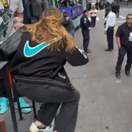 Liberty Championship Parade Sabrina Ionescu Varsity Jacket Back