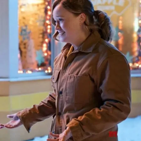 Liv Hewson Let It Snow Cotton Jacket webp