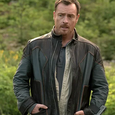 Lost In Space John Robinson Black Jacket webp