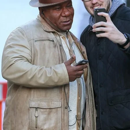 MI6 Luther Stickell Leather Jacket