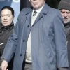 Martin Clunes TV Series Manhunt DCI Colin Sutton Blue Cotton Coat webp